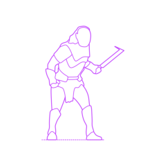 Pop Culture Lord Of The Rings Uruk Hai Uruks Sketch Style Svg Vector, Free Vectors File